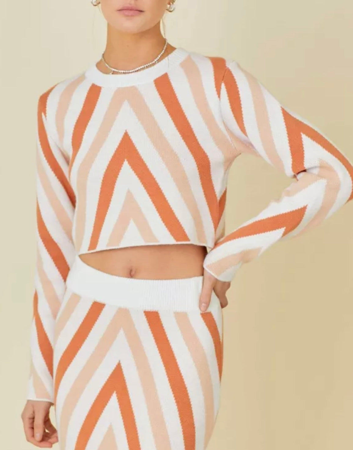 Stripe Me Down Two Piece Set