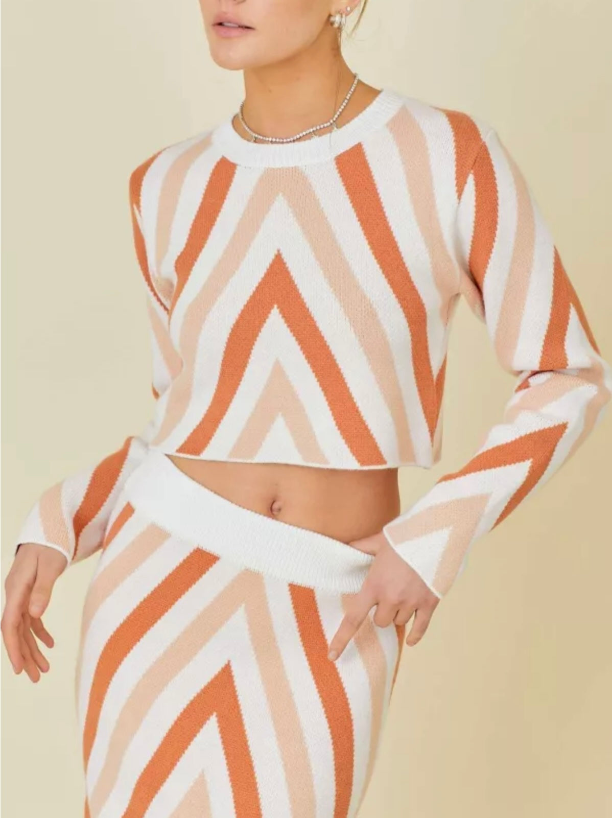 Stripe Me Down Two Piece Set