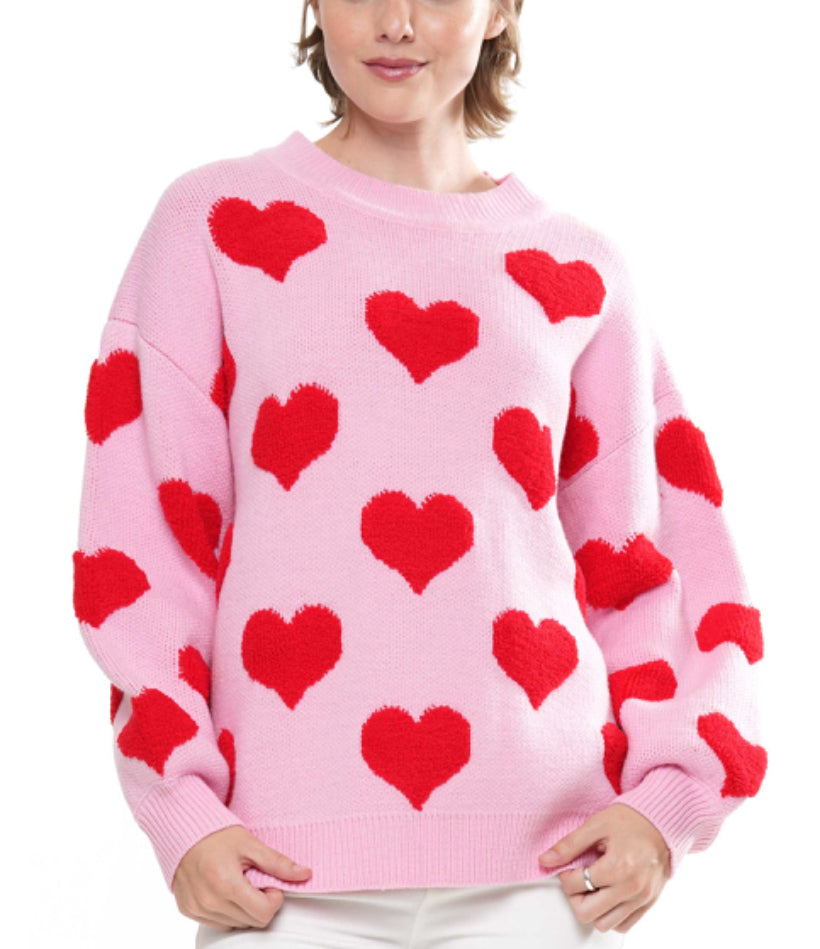 Be My Valentine Sweetheart Knit