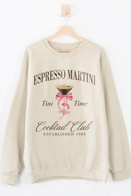 Espresso Martini Social Club Pull Over